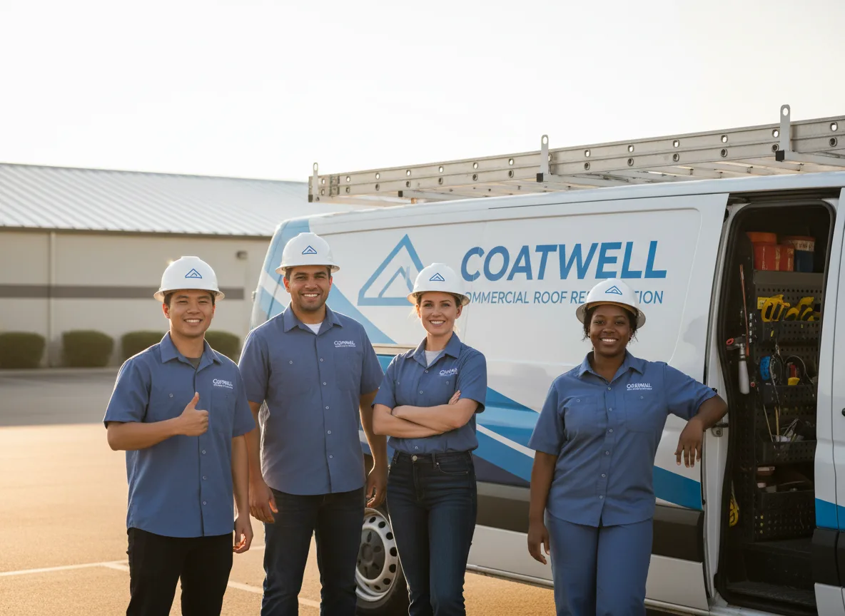 Commercial roof coating company in New Hill, NC